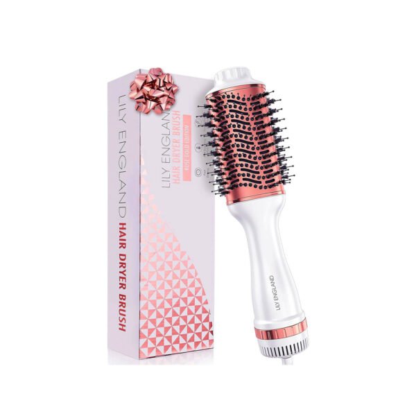 Hair Dryer Hot Air Brush with Adjustable Temperature - for Styling Short, Medium & Long Hair