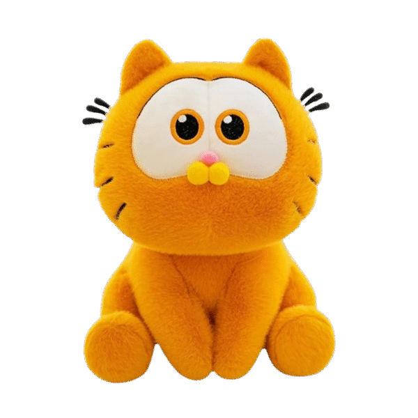 Babioms Fat Orange Cat Plush, Garfied Soft Plush Toy, Orange Cat Stuffed Animals Toy