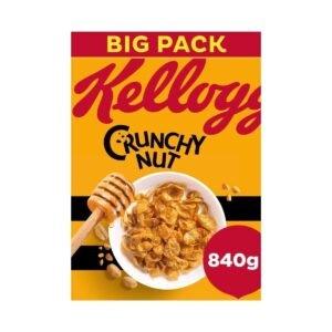Kellogg's Crunchy Nut Breakfast Cereal Big Box, 840g