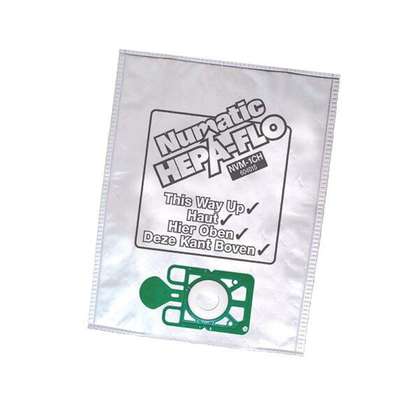 NUMATIC HEPAFLO 9LTR FILTER BAGS 10 PACK (19560)