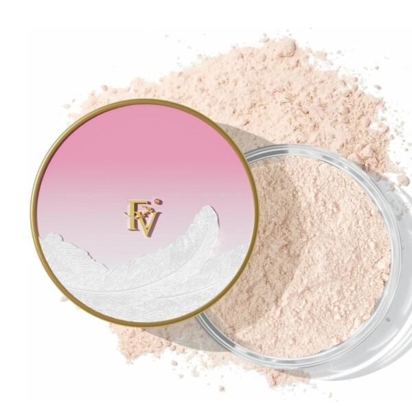 FV Translucent Setting Powder, Oil-control & Lightweight Loose Face Powder, Matte Finish & Long Lasting Baking Powder Makeup for All Skin Types, Vegan Formula, Shade: Translucent