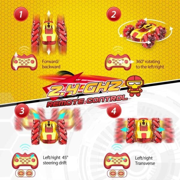 Braxel Remote Control Cars, Kids Toys for 3-12 Year Old Boys Rc Car 3-12 Year Old Boy - Image 4
