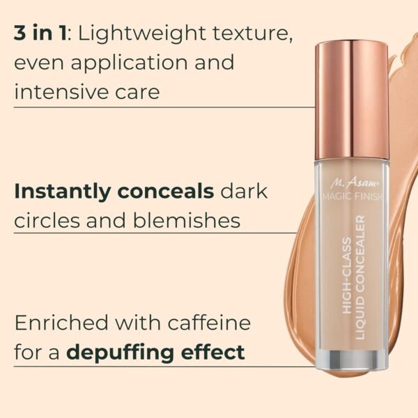 M. Asam MAGIC FINISH HIGHCLASS LIQUID CONCEALER Nude (4 ml) - Image 2