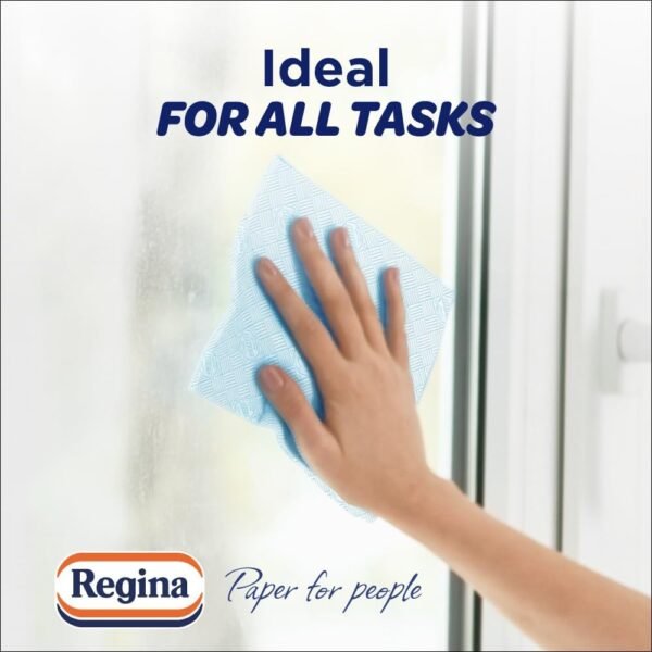 Regina Blitz Household Towels – 2 Rolls Per Pack, 3-ply Kitchen Roll, 70 Sheets Per Roll - Image 3