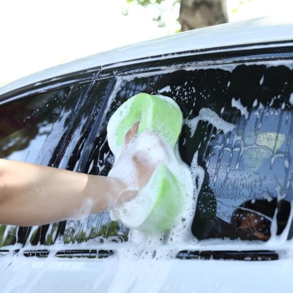 Car Wash Sponge, 2.4in Thick Extra Large Sponges for Car Cleaning, (2 Pcs, 8.7X4.3X2.4in) - Image 3