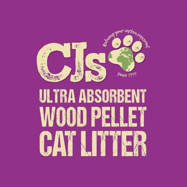 CJ's Premium Cat Litter Ultra Absorbent Wood Pellets, Biodegradable, 30 L - Image 3