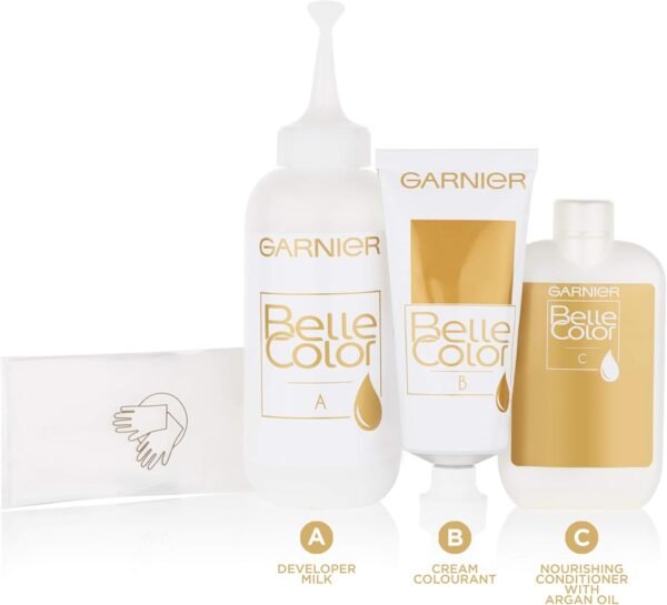 Garnier Belle Color 4 Natural Dark Brown Permanent Hair Dye - Image 3