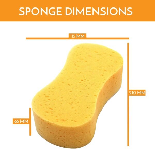 Xtremeauto JUMBO Sponges For Car Cleaning, Washing & Windows - 3 Pack Of Car Sponges - Image 3