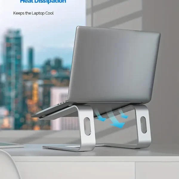 Laptop Stand Ergonomic Aluminum Computer Stand Detachable Laptop Riser - Image 3
