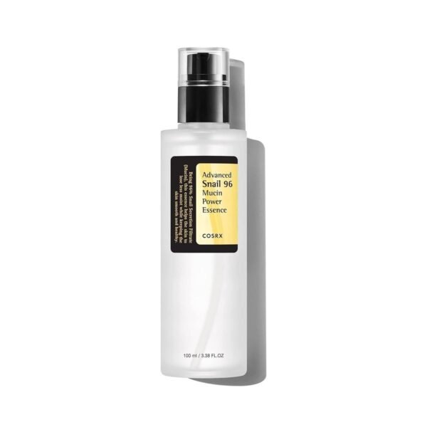 COSRX Advanced Snail 96 Mucin Power Essence 100ml, Skin Repair & Hydrating Serum, Snail Secretion Filtrate 96% & Hyaluronic acid, Korean Skincare, Animal testing free