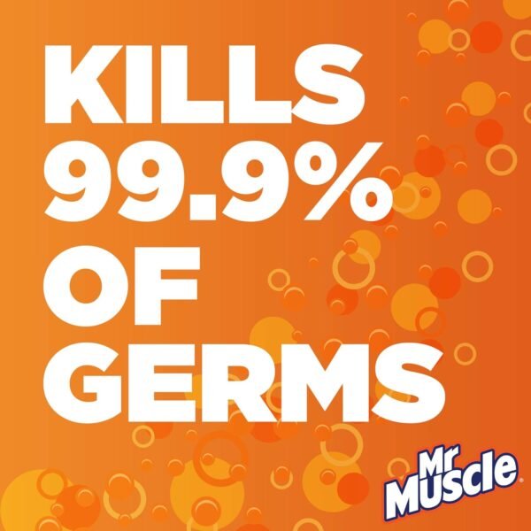 Mr Muscle Kitchen Cleaner Citrus Platinum Antibacterial Kitchen Spray, 750ml (Pack of 1) - Image 2