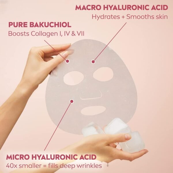 NIVEA Cellular Expert Lift Pure Bakuchiol Sculpting Face Sheet Mask (1pc) - Image 4
