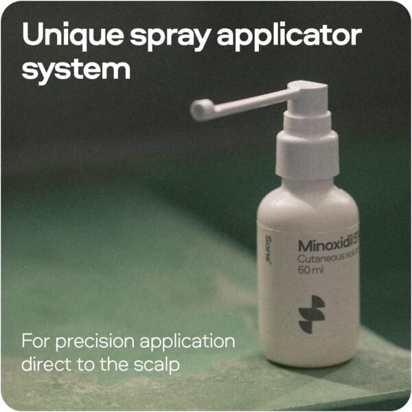 Sons Minoxidil 5% Cutaneous Solution - Precision Application - 3 Month Supply in Reduced Packaging - Image 5