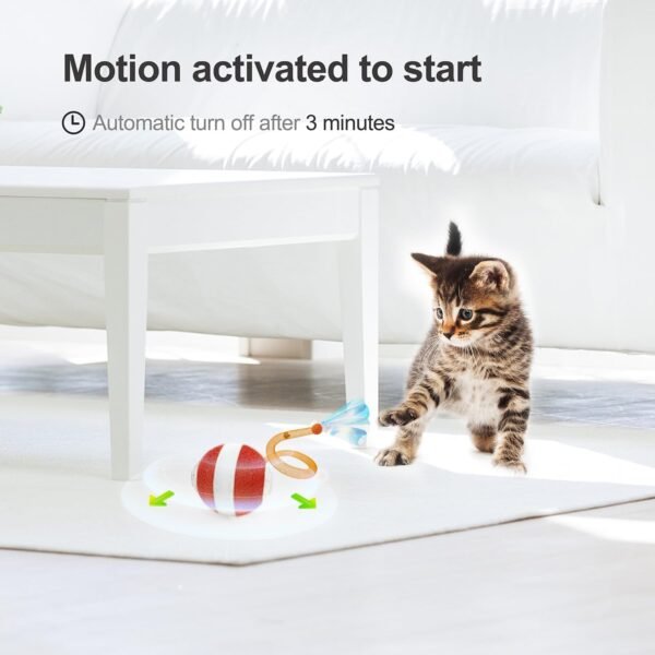 Petiepaw Cat Toys Ball,Interactive Cat Toys for Indoor Cats - Image 2