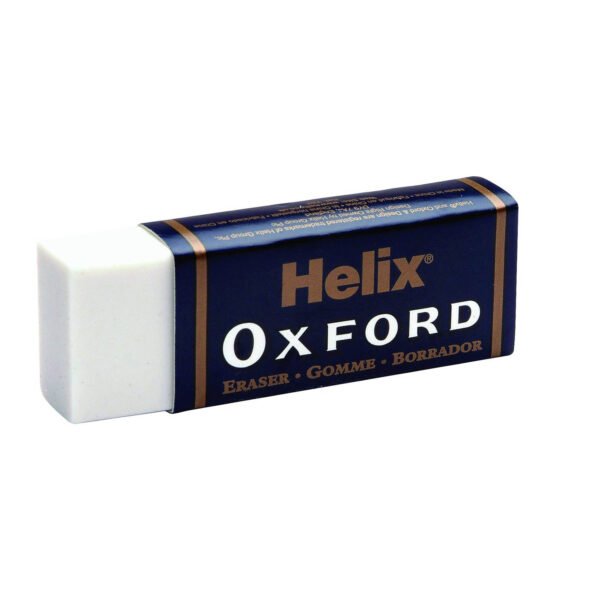 Helix Oxford Twin Pack of Erasers, Oxford Blue, Large - Image 2