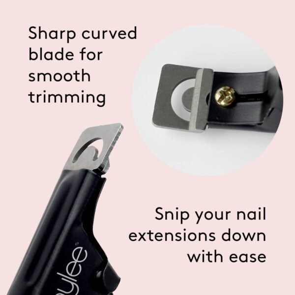 Mylee The Shortie Nail Extension Clipper - Precise & Durable Nail Tip Cutter, Manicure Tool for Perfect Prep, Professional Extension Clipper, for Acrylic Extensions, False Nails and Tips - Image 2