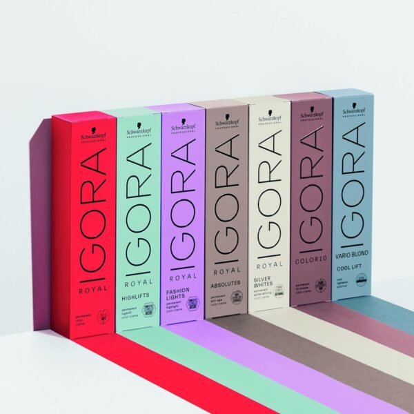 Schwarzkopf Igora Royal Copper 7-77 - Medium Blonde Copper Extra Hair Colour / Tint 60ml Tube - Image 3