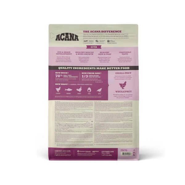 Acana FIRST FEAST KITTEN 1.8KG, White - Image 2