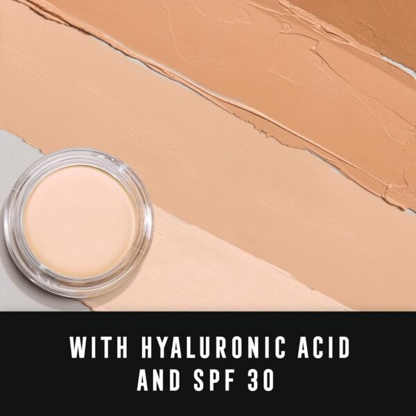 Max Factor Miracle Touch Foundation, New and Improved Formula, SPF 30 and Hyaluronic Acid, 45 Warm Almond, 1 Count (Pack of 1) - Image 3