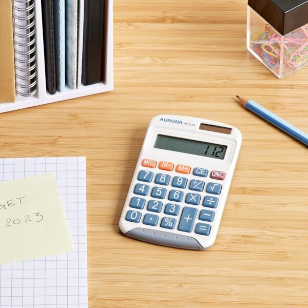 Aurora HC133 Handheld Calculator (Ideal for Primary School Use) - Image 2