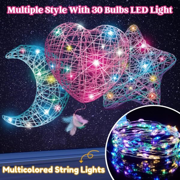 Klever Kits 3D String Art Kit for Kids,Arts and Crafts for Kids Ages 8 9 10 11 12 - Image 4